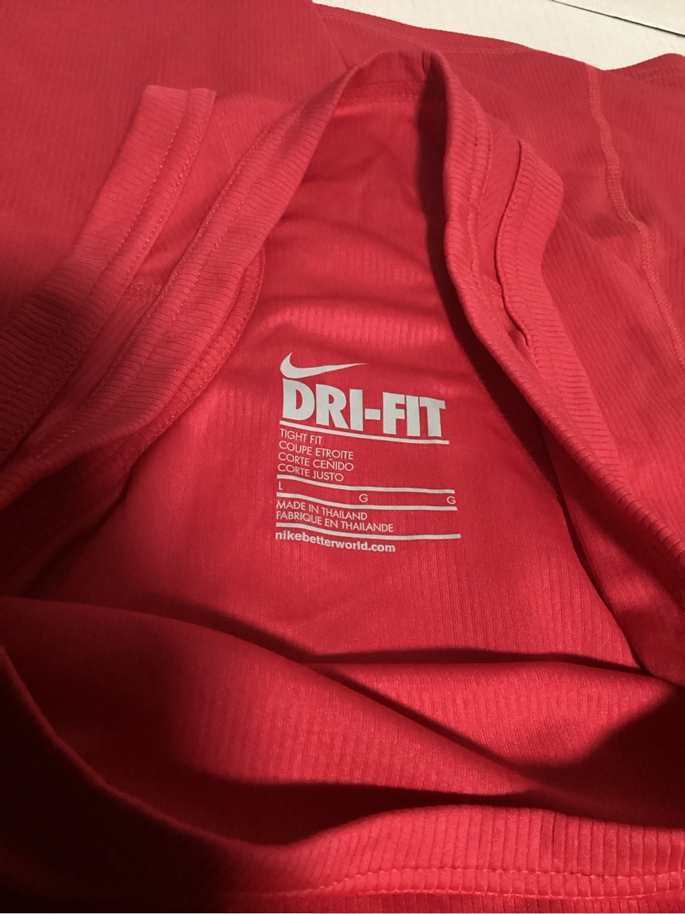Nike Red Racerback Women's Performance Tank - Picture 5 of 6